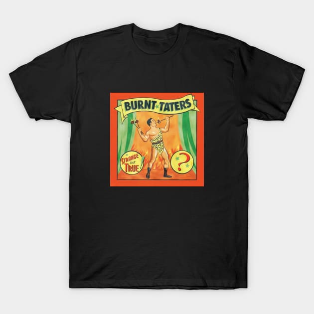 Strange But True front cover T-Shirt by Moliotown